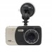Dual Dash Cam Full HD 1080P 4 inch LCD Screen with 170°Wide Angle Night Vision